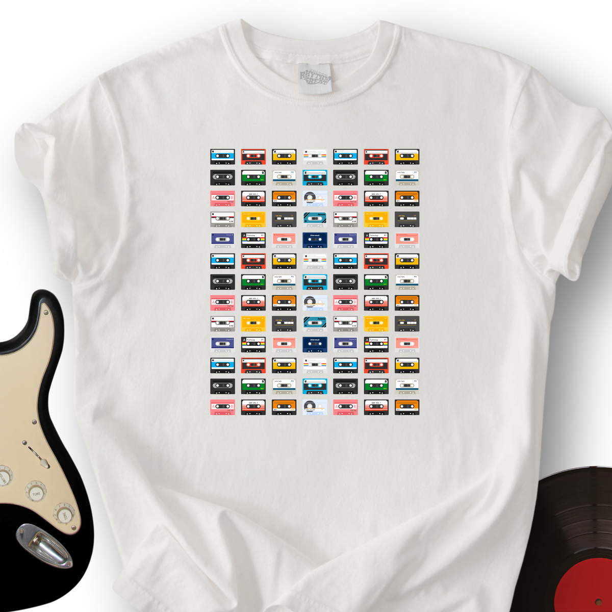 Rainbow Cassette T-Shirt product image 4