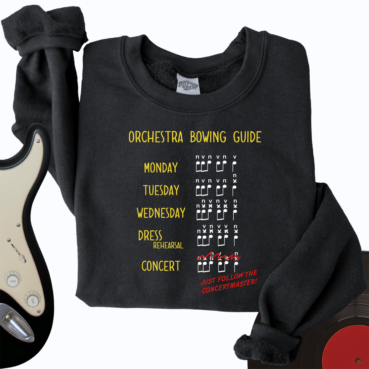 Orchestra Bowing Guide Crewneck product image 2