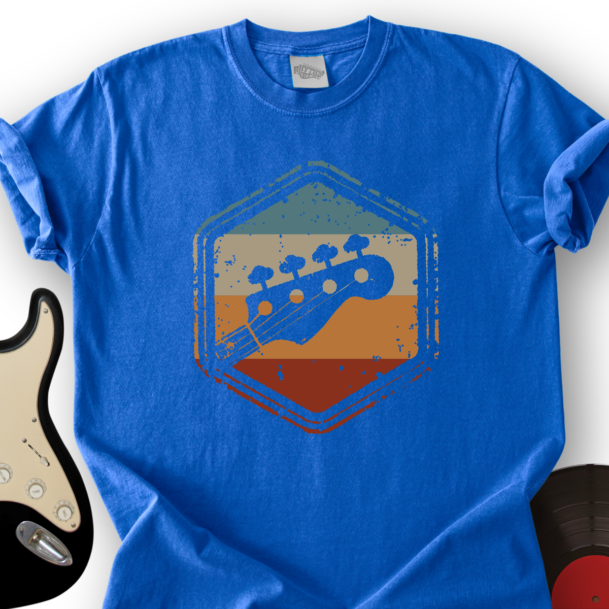 Retro Guitar T-Shirt product image 3