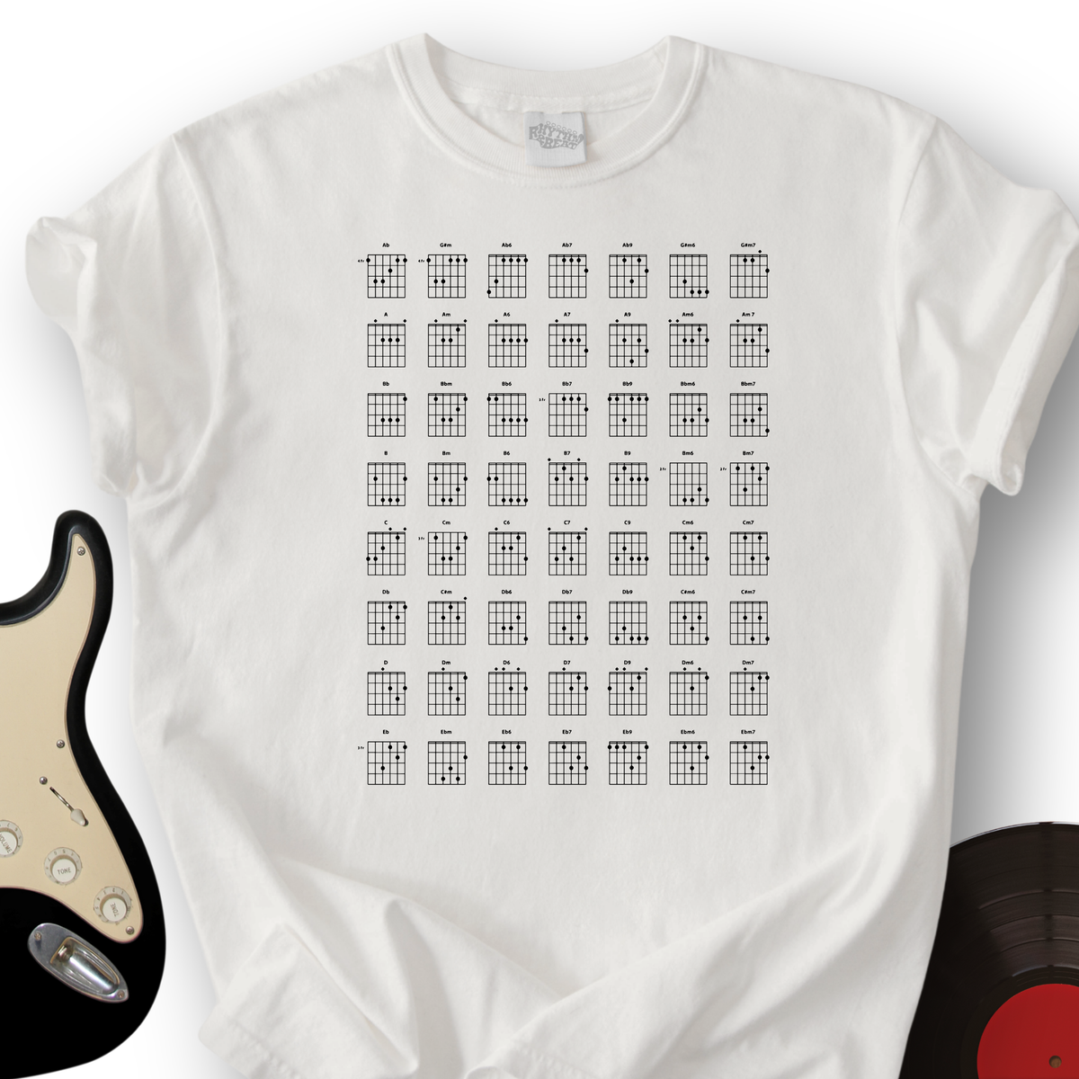 Guitar Chords T-Shirt product image 1