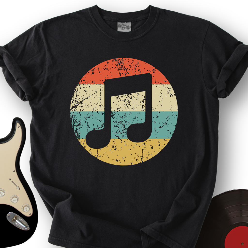 Retro Music Note T-Shirt product image 4