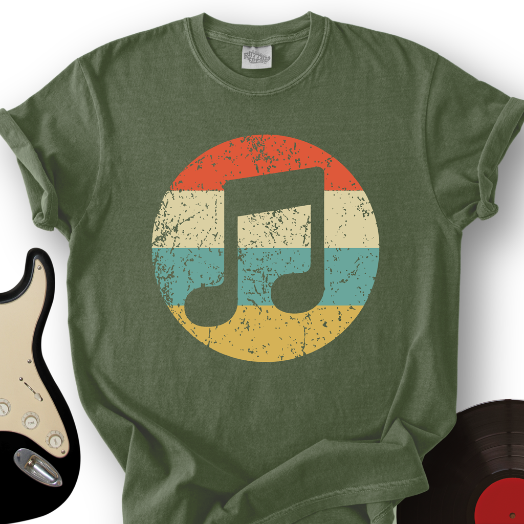 Retro Music Note T-Shirt product image 5