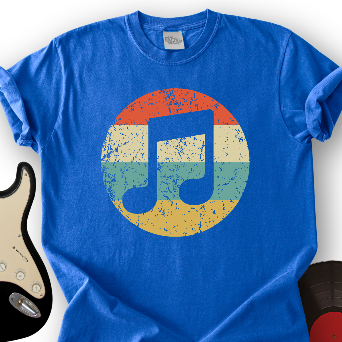 Retro Music Note T-Shirt product image 1