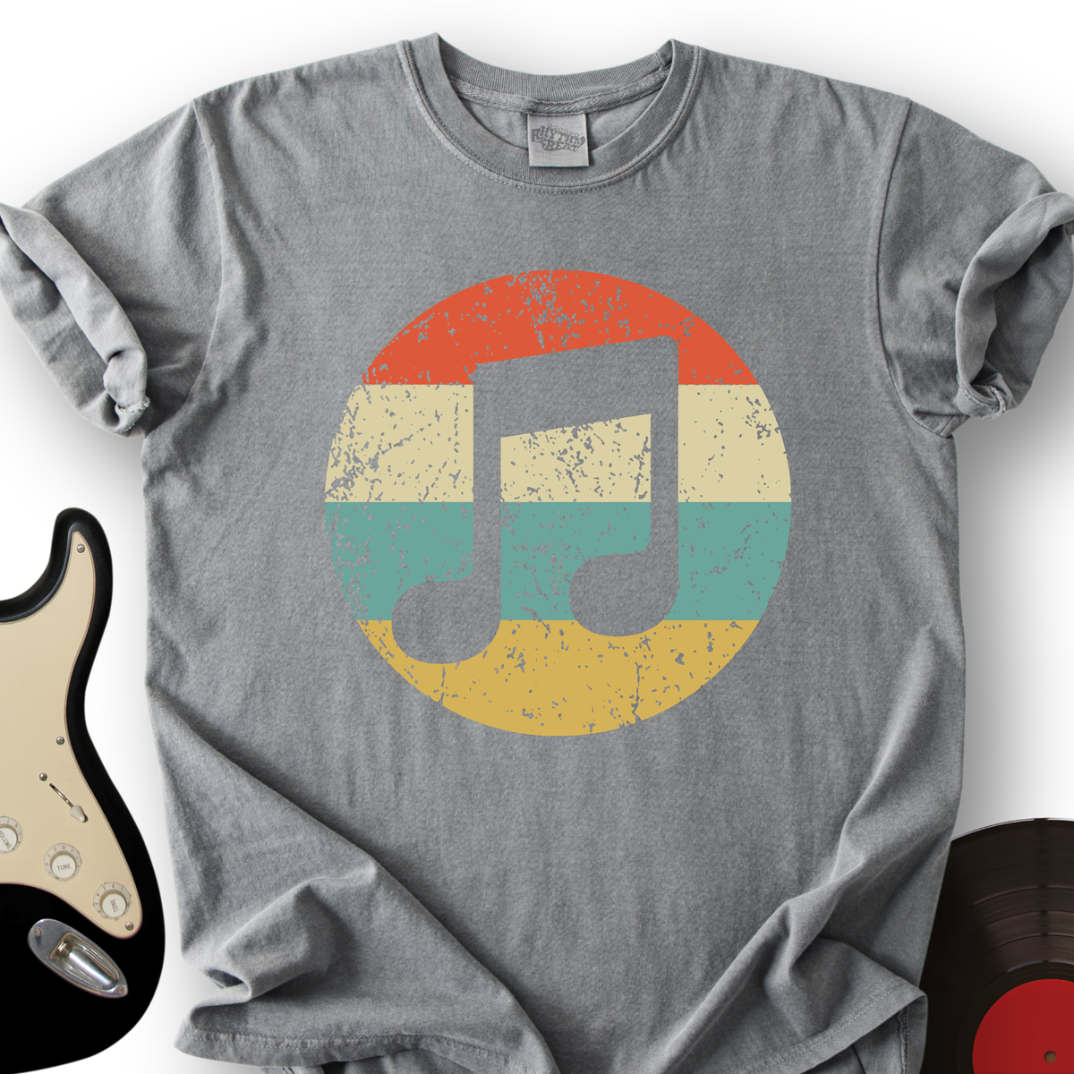 Retro Music Note T-Shirt product image 2