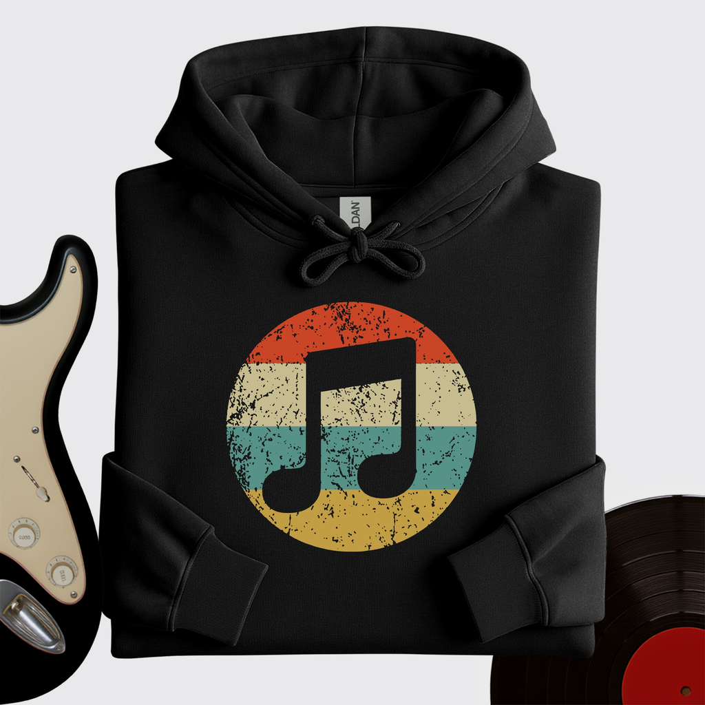 Retro Music Note Hoodie product image 7