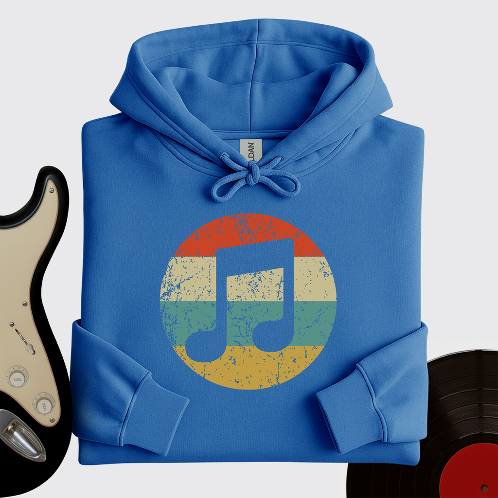 Retro Music Note Hoodie product image 1