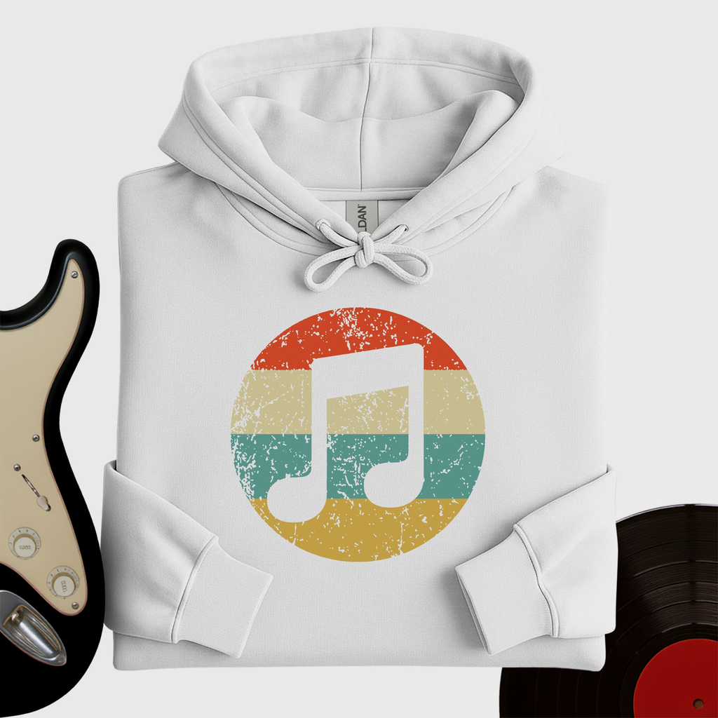 Retro Music Note Hoodie product image 6