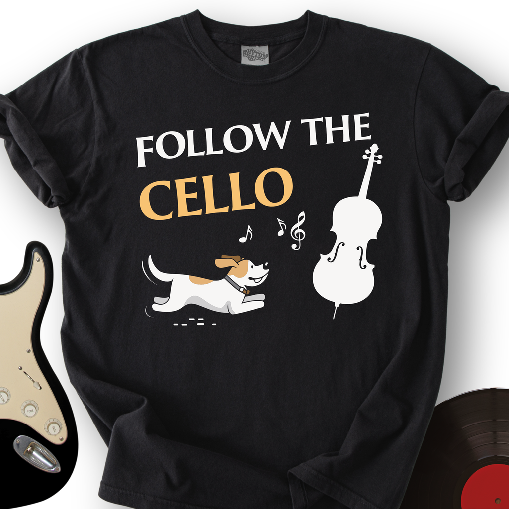 Follow The Cello T-Shirt product image 4