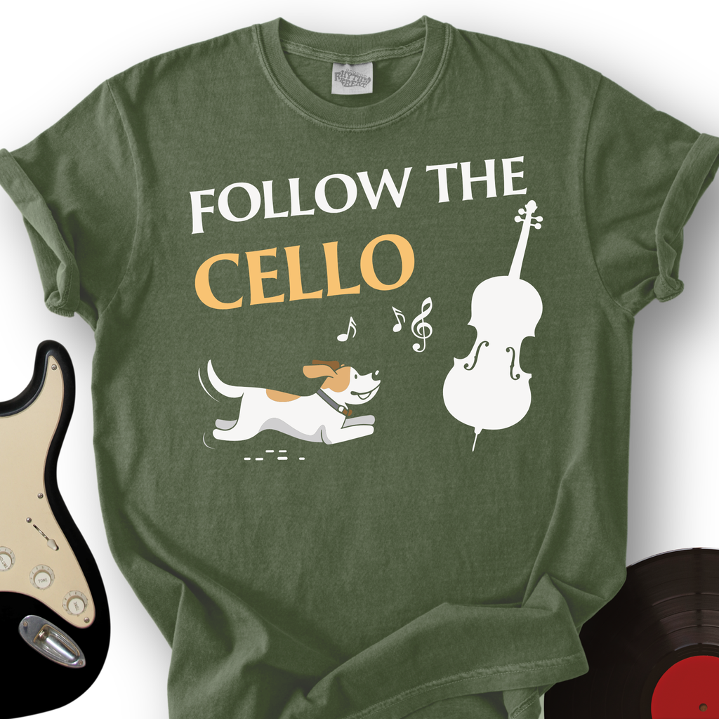 Follow The Cello T-Shirt product image 5
