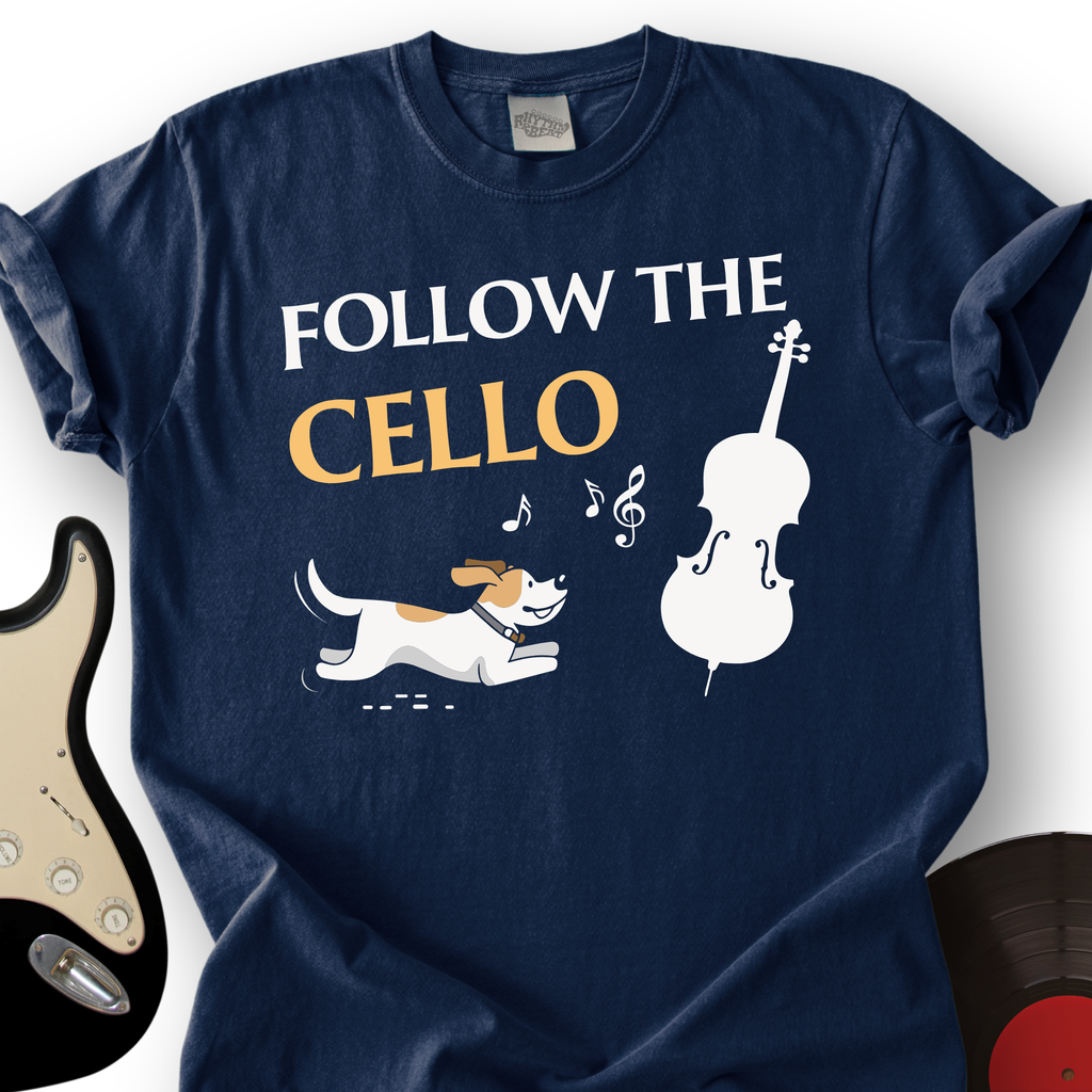 Follow The Cello T-Shirt product image 2