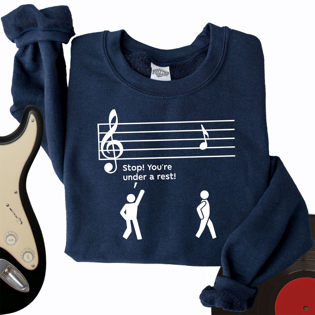 Stop You're Under A Rest Crewneck product image 2