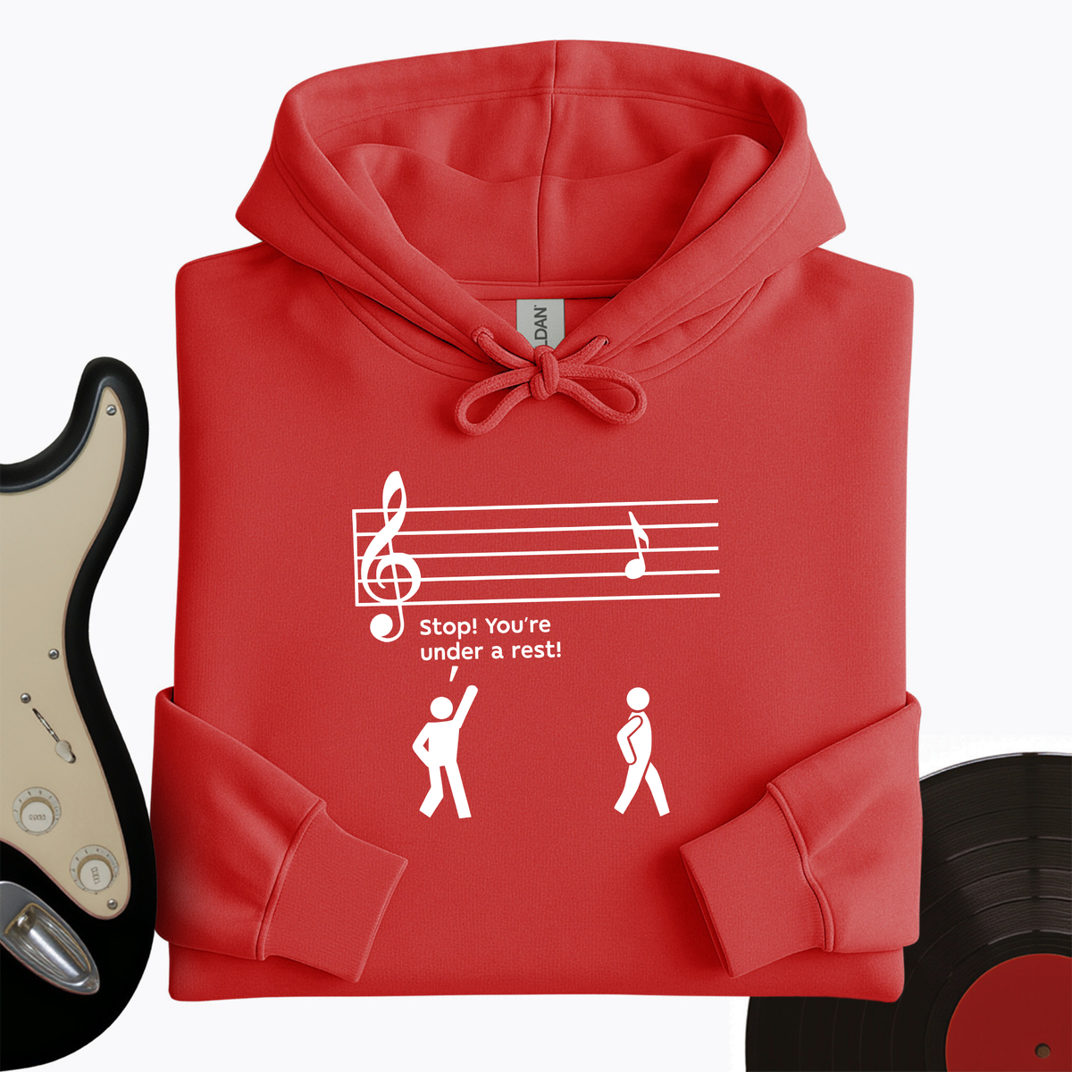 Stop You're Under A Rest Hoodie product image 5