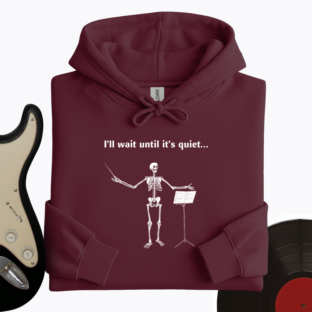 I'll Wait Until Its Quiet Hoodie product image 2