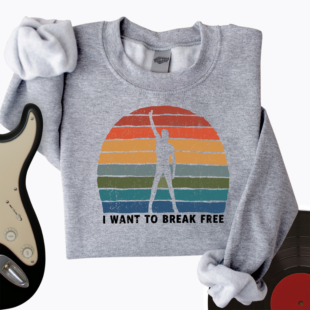 I Want To Break Free Crewneck product image 1