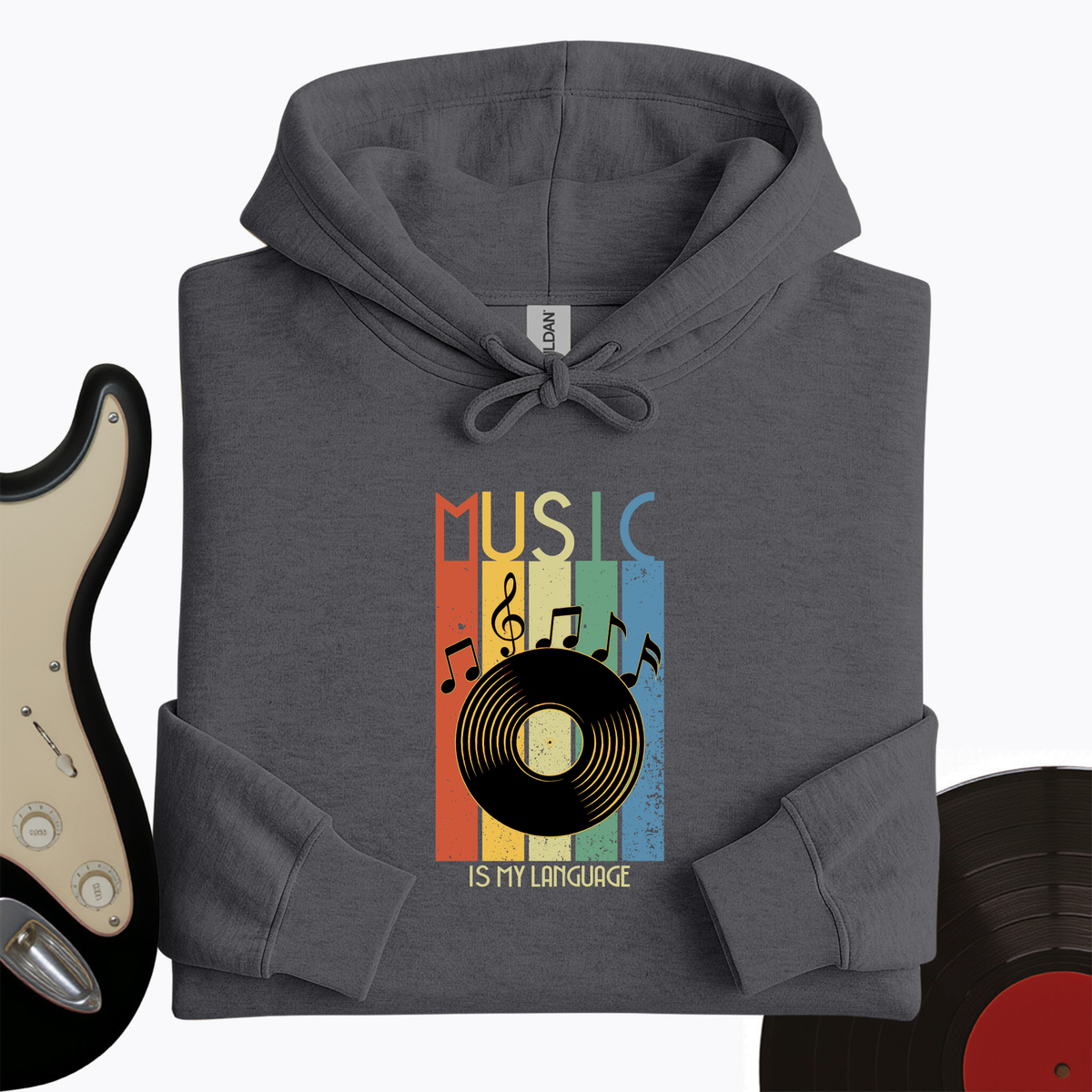 Music Is My Language Hoodie product image 2
