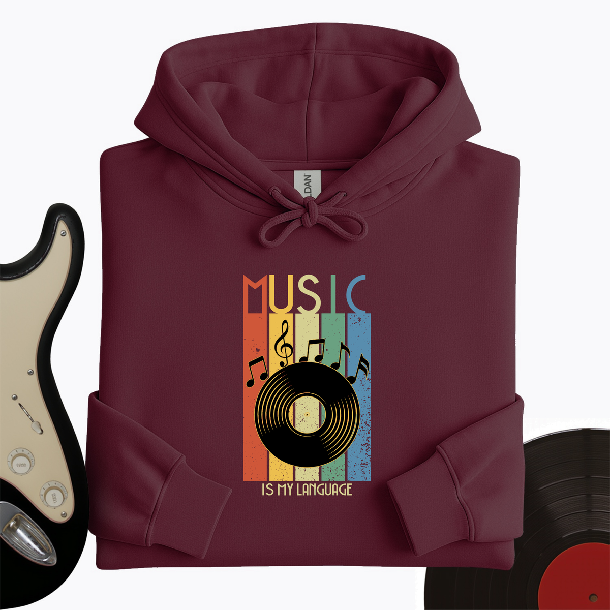 Music Is My Language Hoodie product image 3