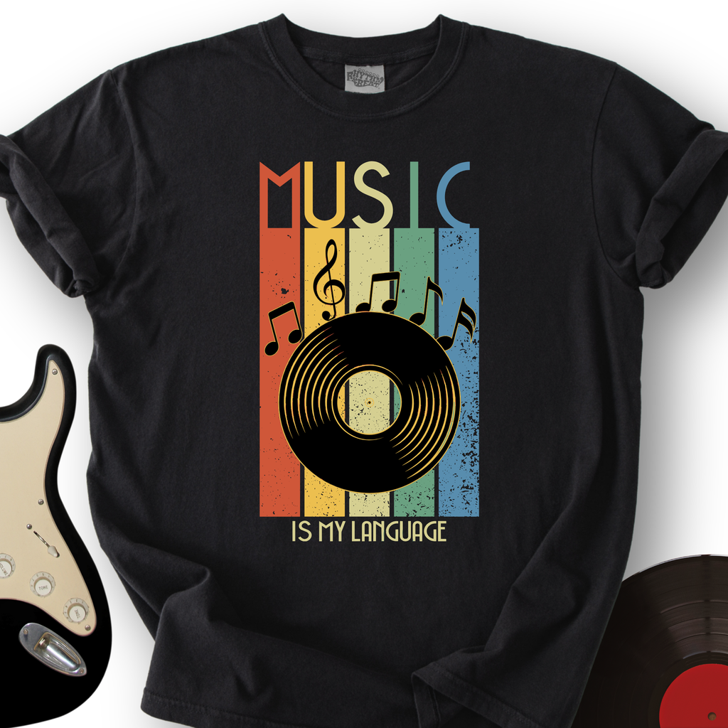 Music Is My Language T-Shirt product image 1