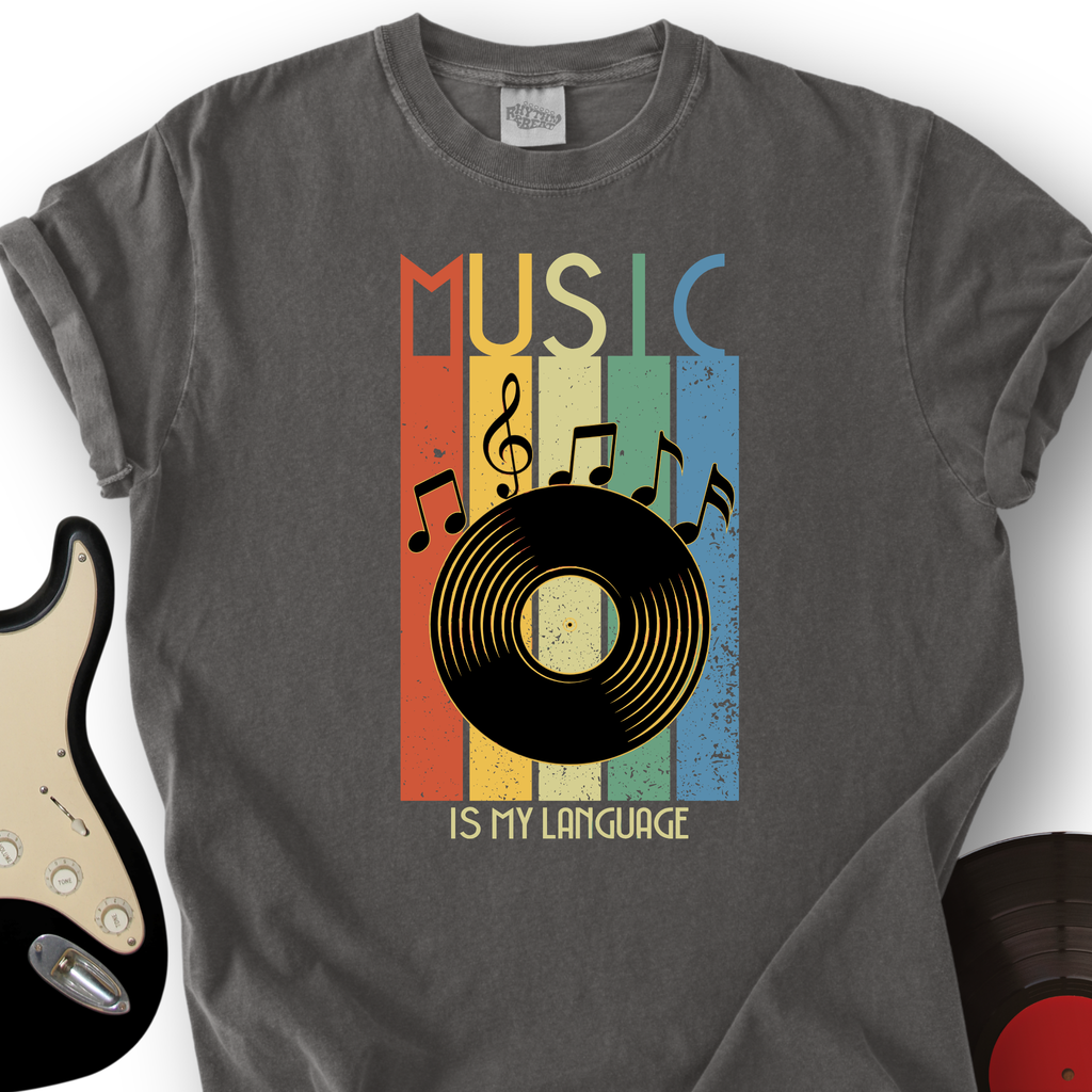 Music Is My Language T-Shirt product image 5
