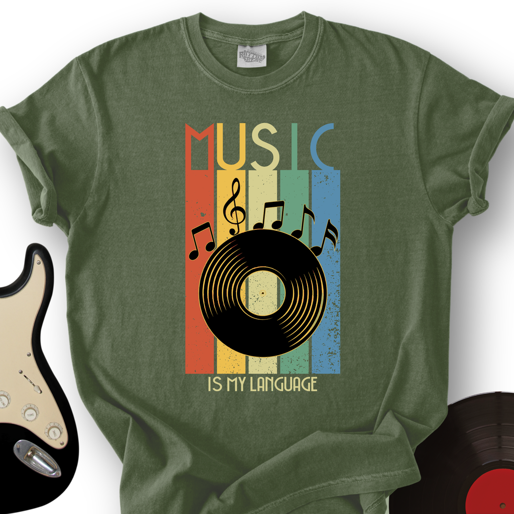 Music Is My Language T-Shirt product image 4