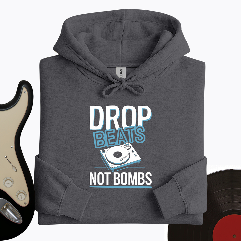 Drop Beats Not Bomb Hoodie product image 2