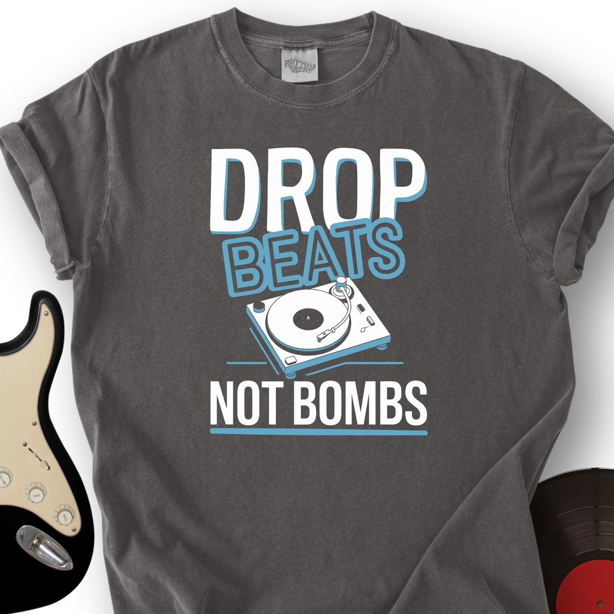 Drop Beats Not Bomb T-Shirt product image 5