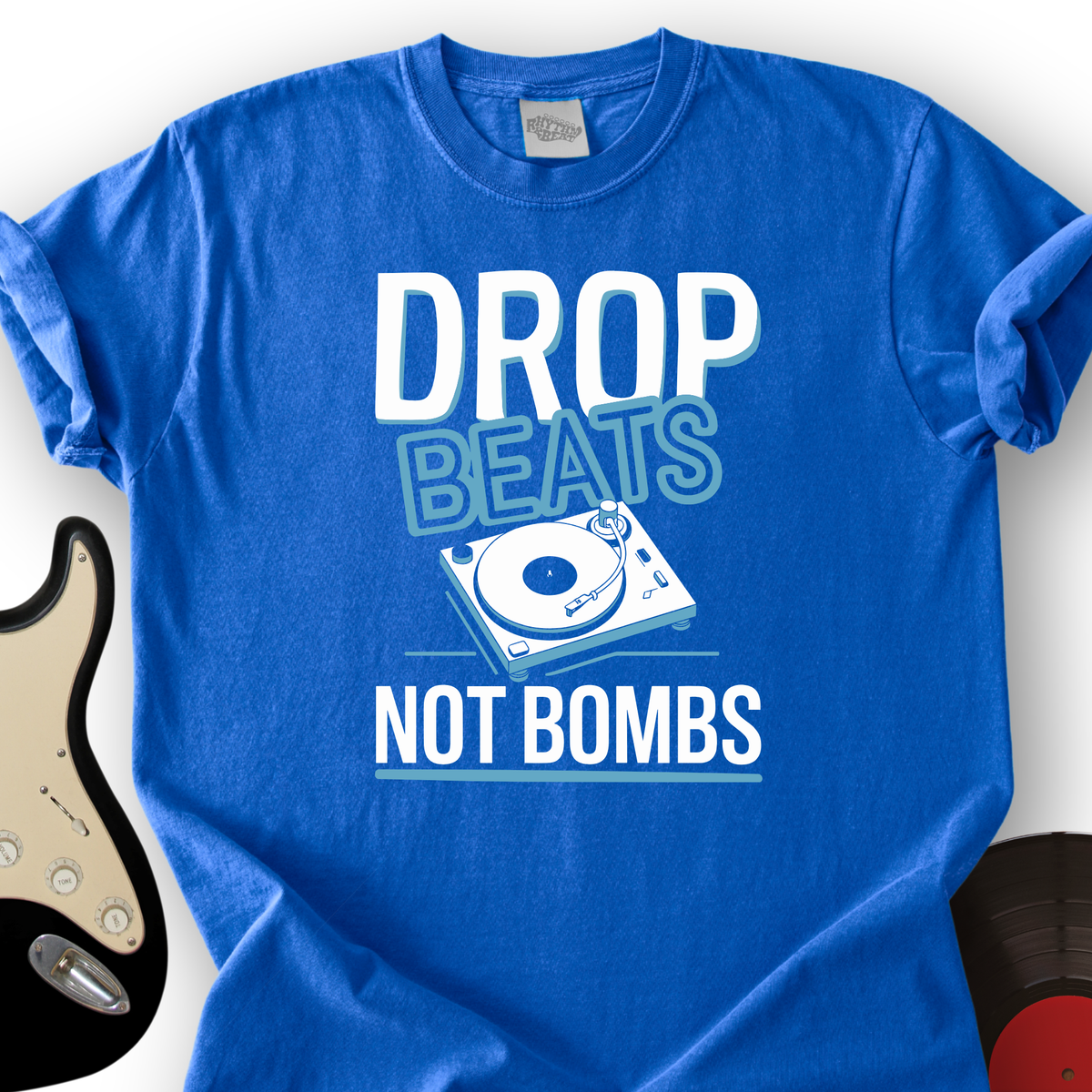 Drop Beats Not Bomb T-Shirt product image 2