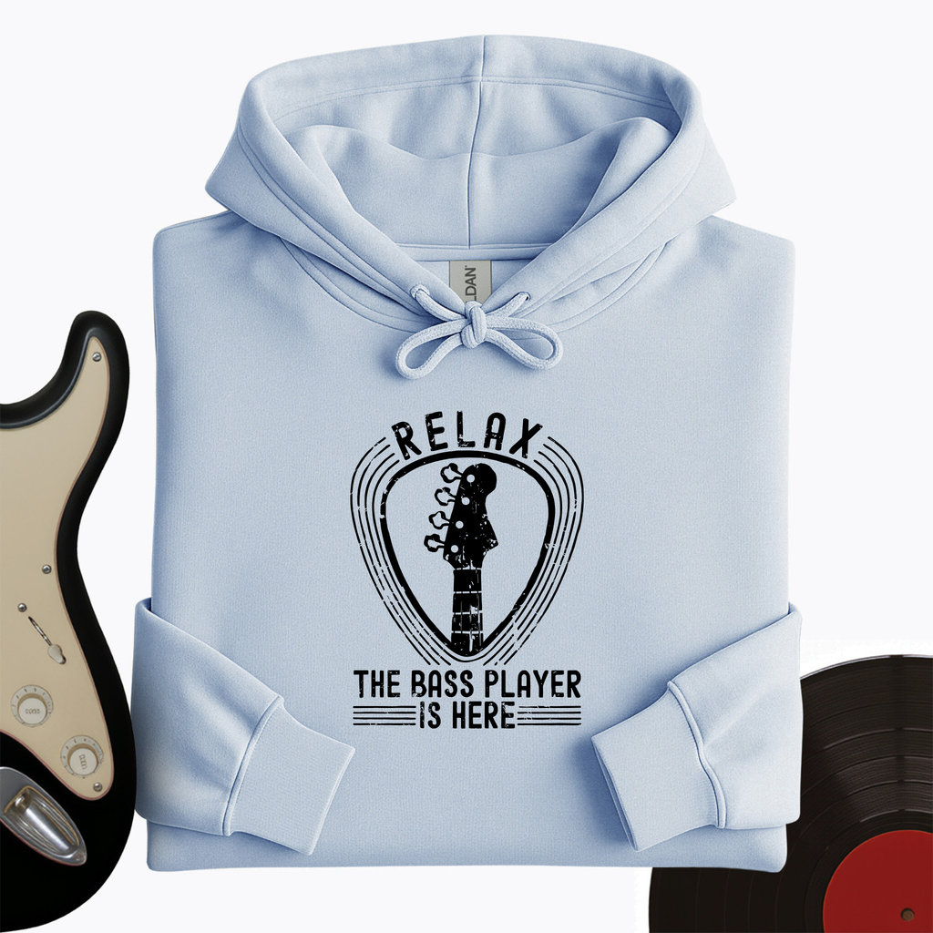 Relax The Bass Player Is Here Hoodie product image 10