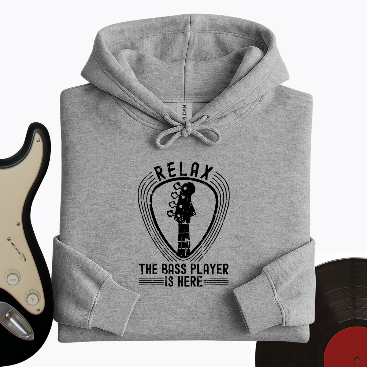 Relax The Bass Player Is Here Hoodie product image 5