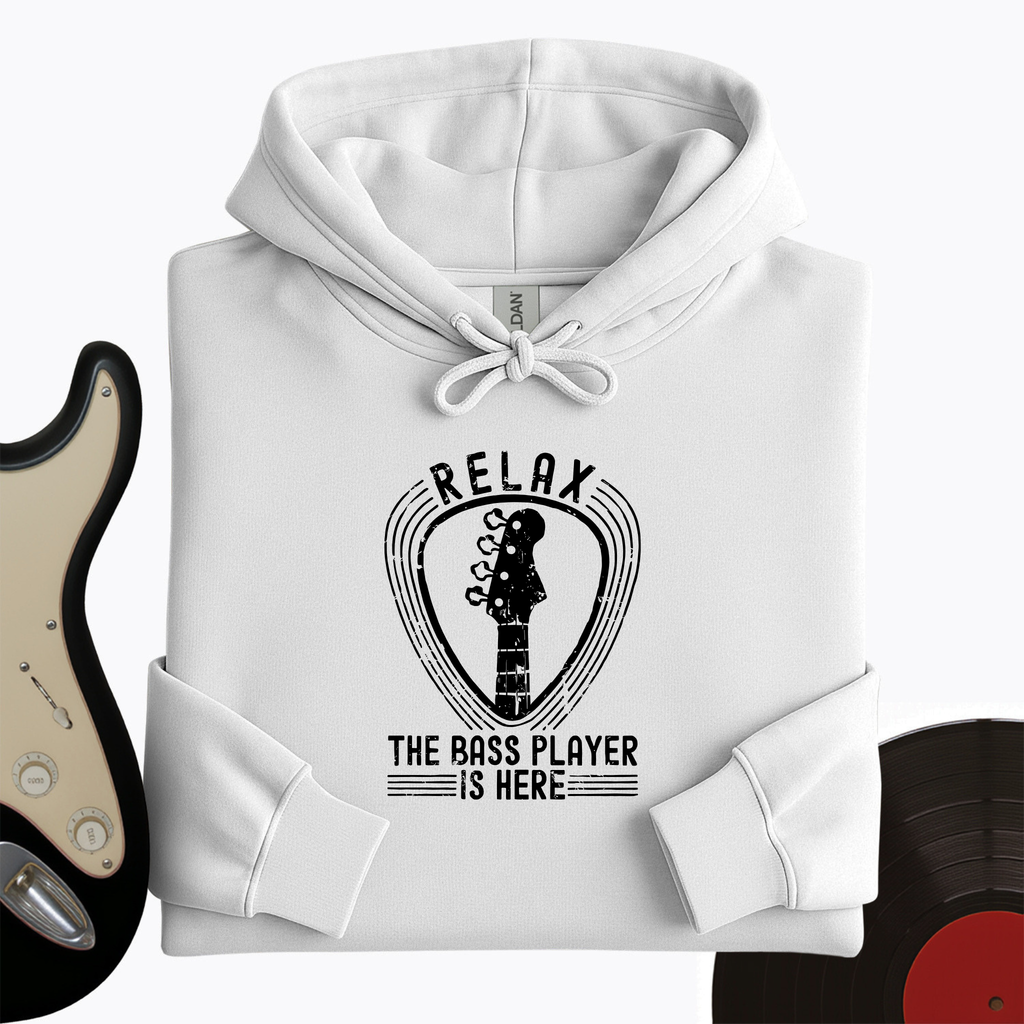 Relax The Bass Player Is Here Hoodie product image 6