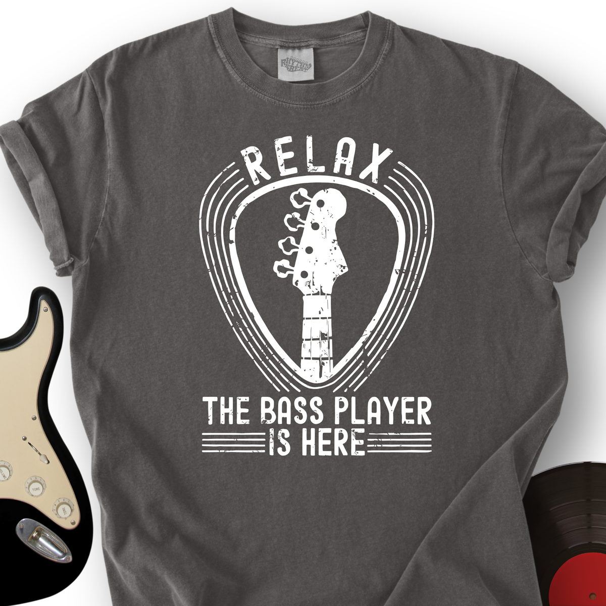 Relax The Bass Player Is Here T-Shirt product image 7
