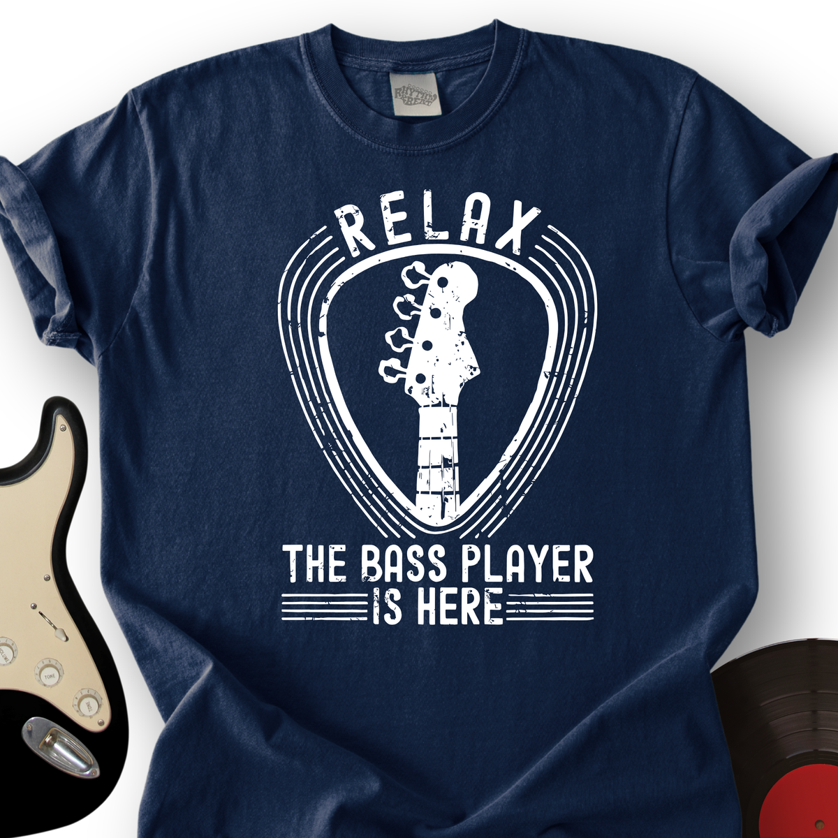 Relax The Bass Player Is Here T-Shirt product image 2