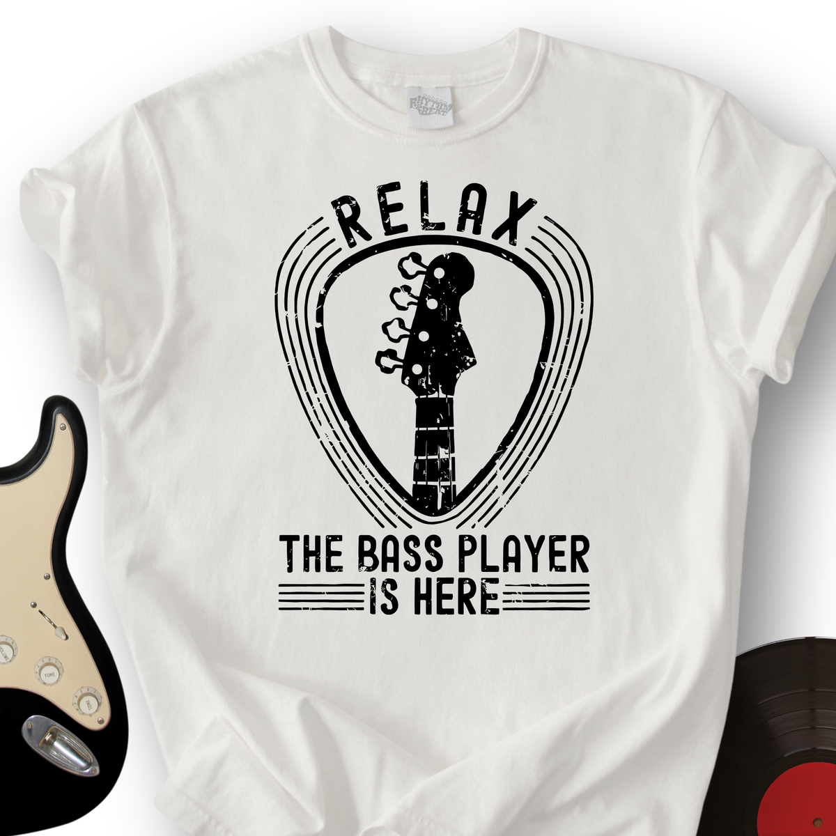 Relax The Bass Player Is Here T-Shirt product image 5