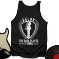 Relax The Bass Player Is Here Tank Top