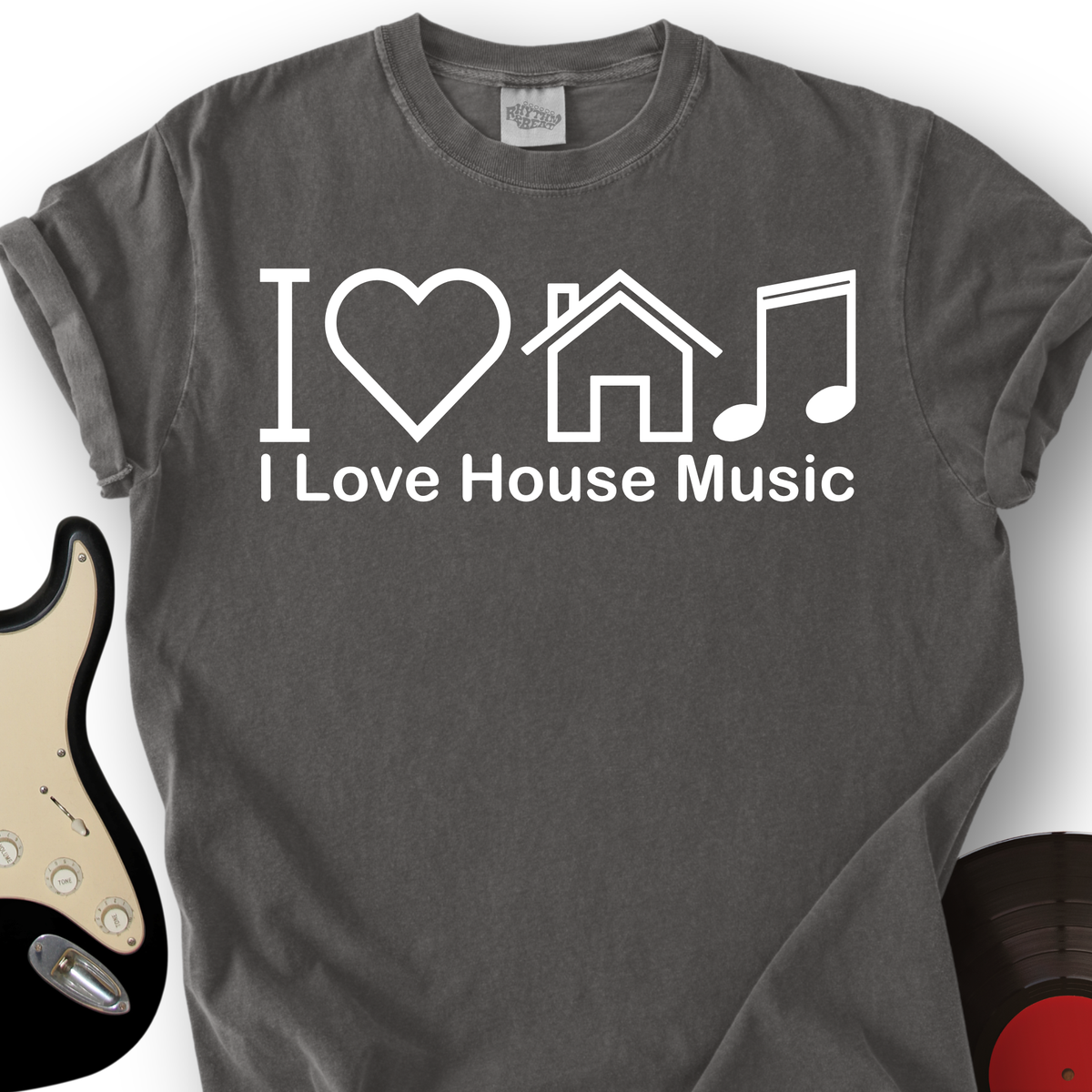 I Love House Music T-Shirt product image 7