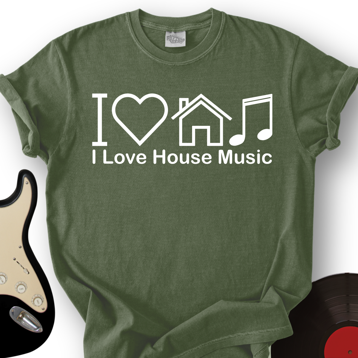 I Love House Music T-Shirt product image 1