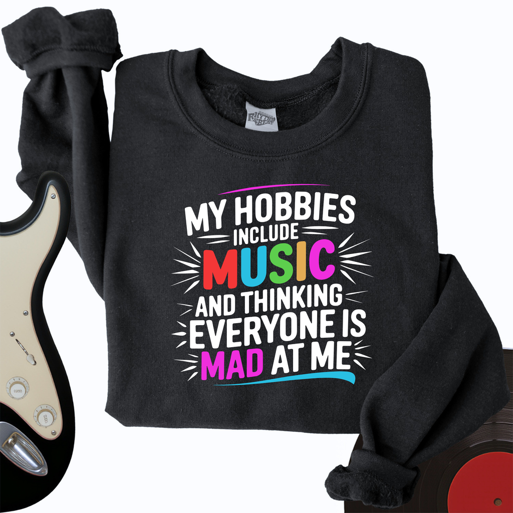 My Hobbies Include Music Crewneck product image 4
