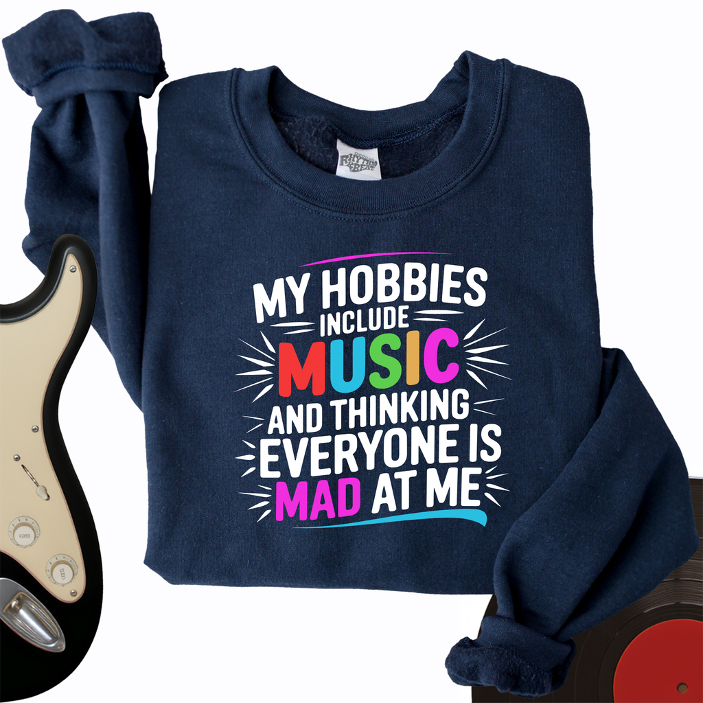 My Hobbies Include Music Crewneck product image 2