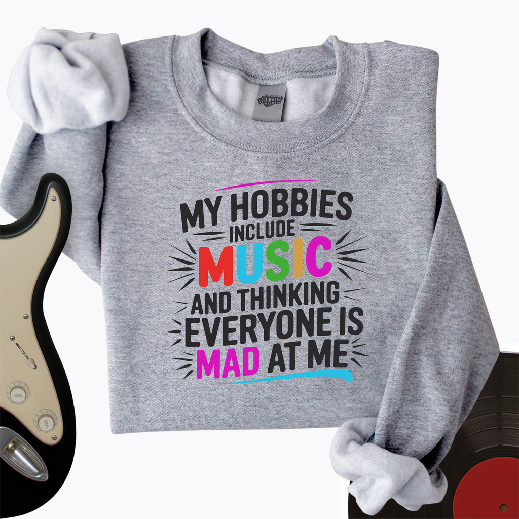My Hobbies Include Music Crewneck product image 3