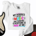 My Hobbies Include Music Crewneck product image 1