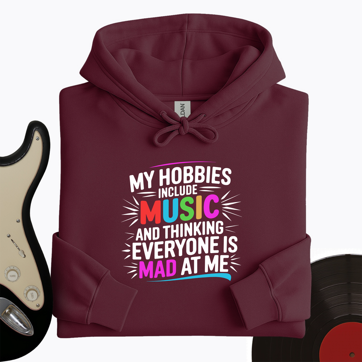 My Hobbies Include Music Hoodie product image 3