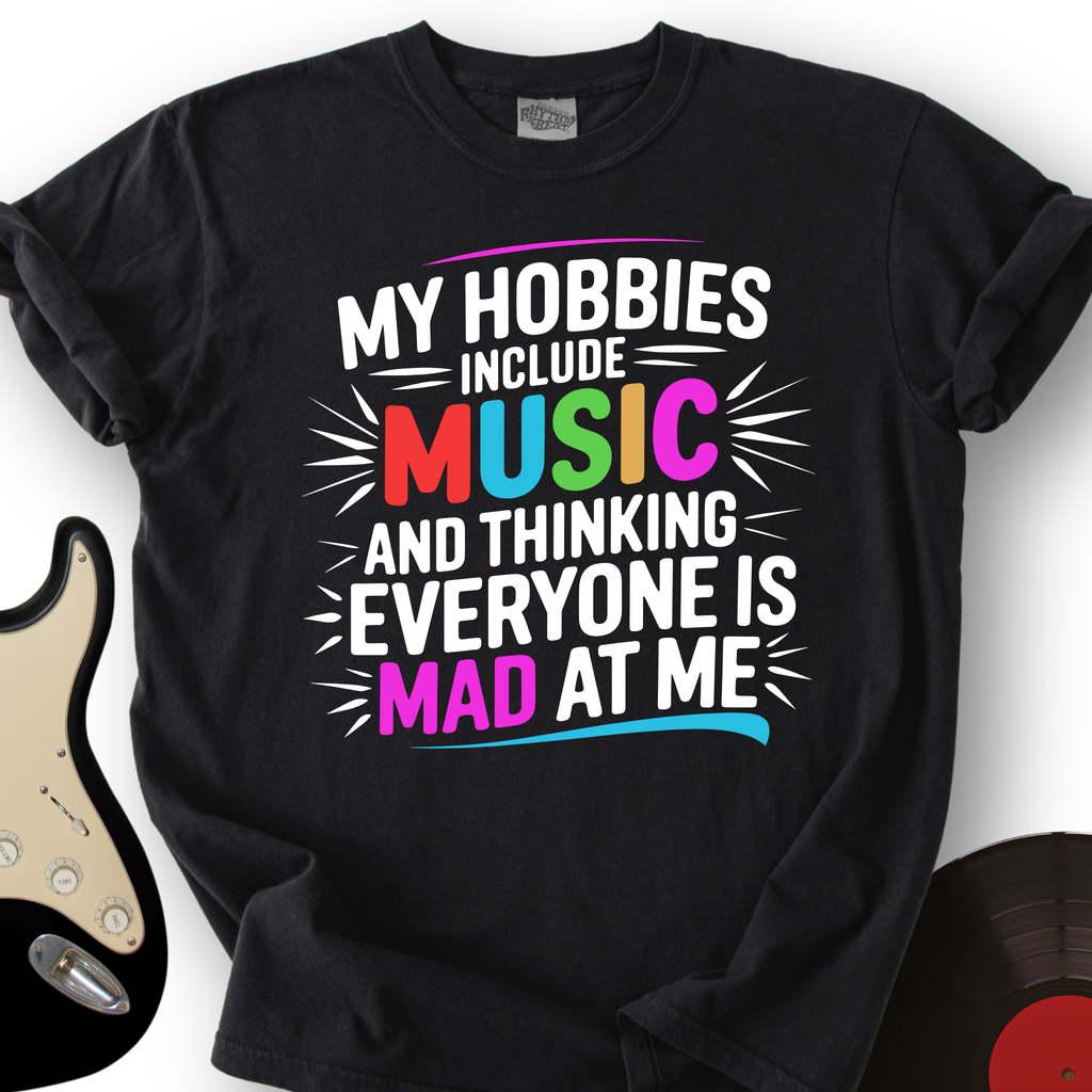 My Hobbies Include Music T-Shirt product image 5