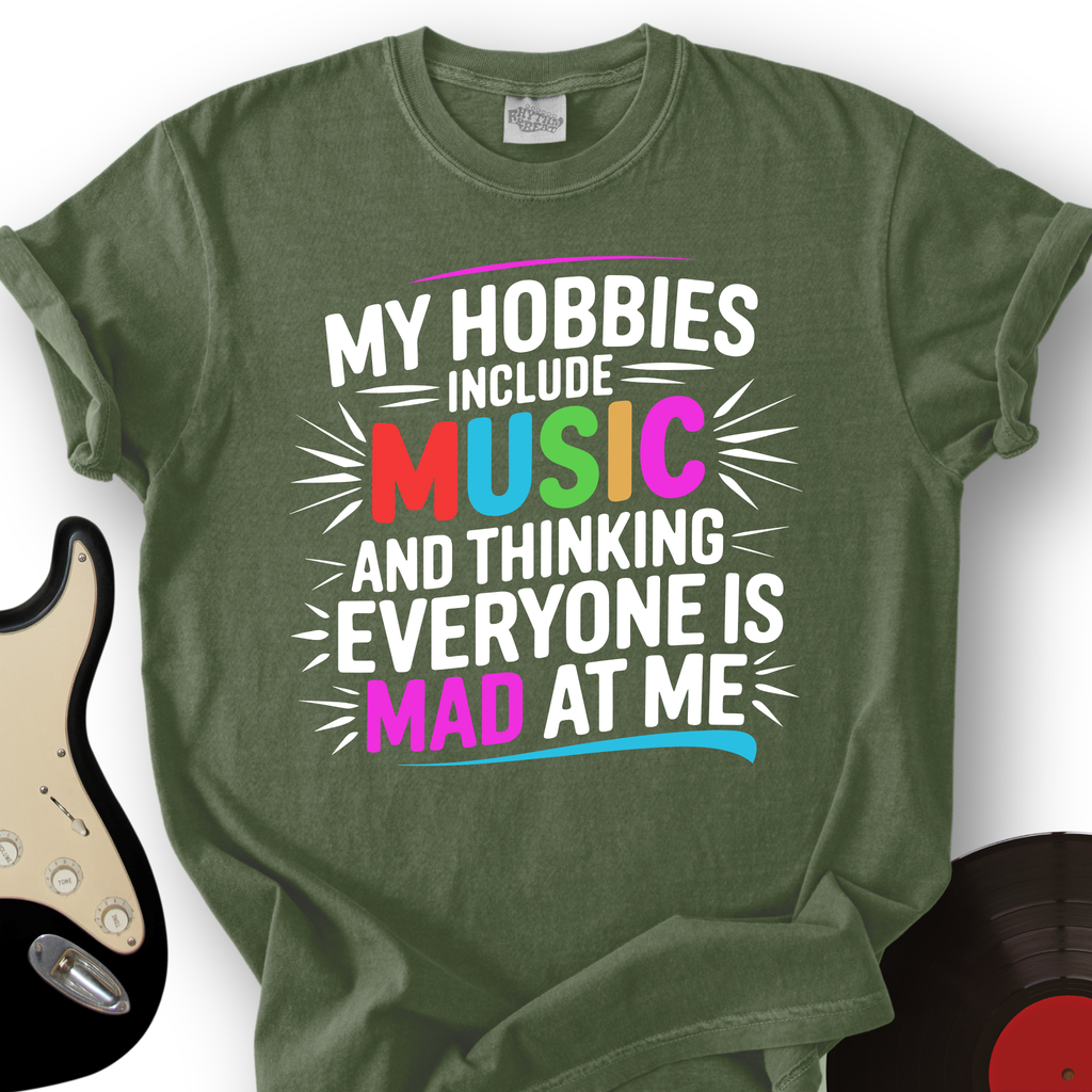 My Hobbies Include Music T-Shirt product image 6
