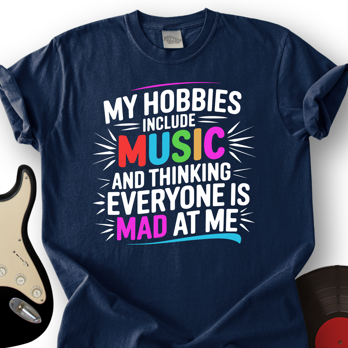 My Hobbies Include Music T-Shirt product image 2