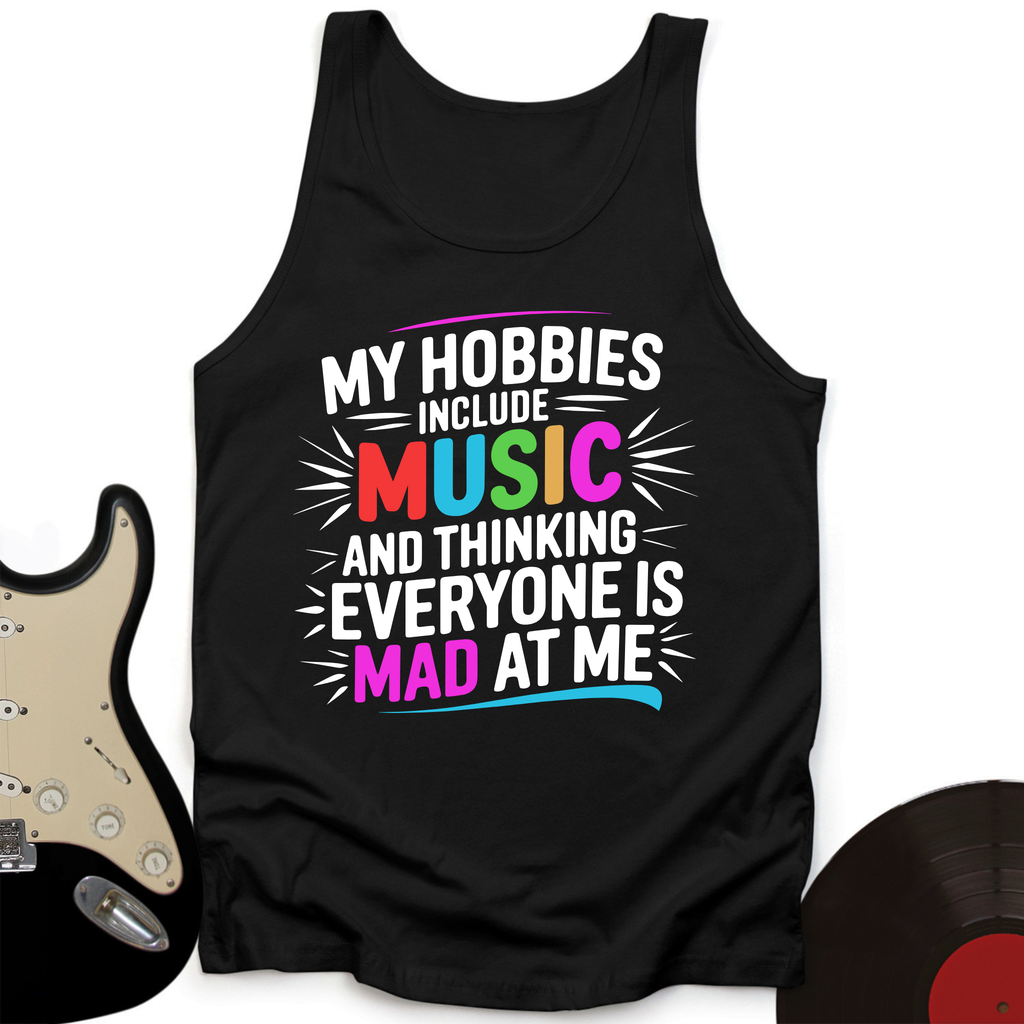 My Hobbies Include Music Tank Top