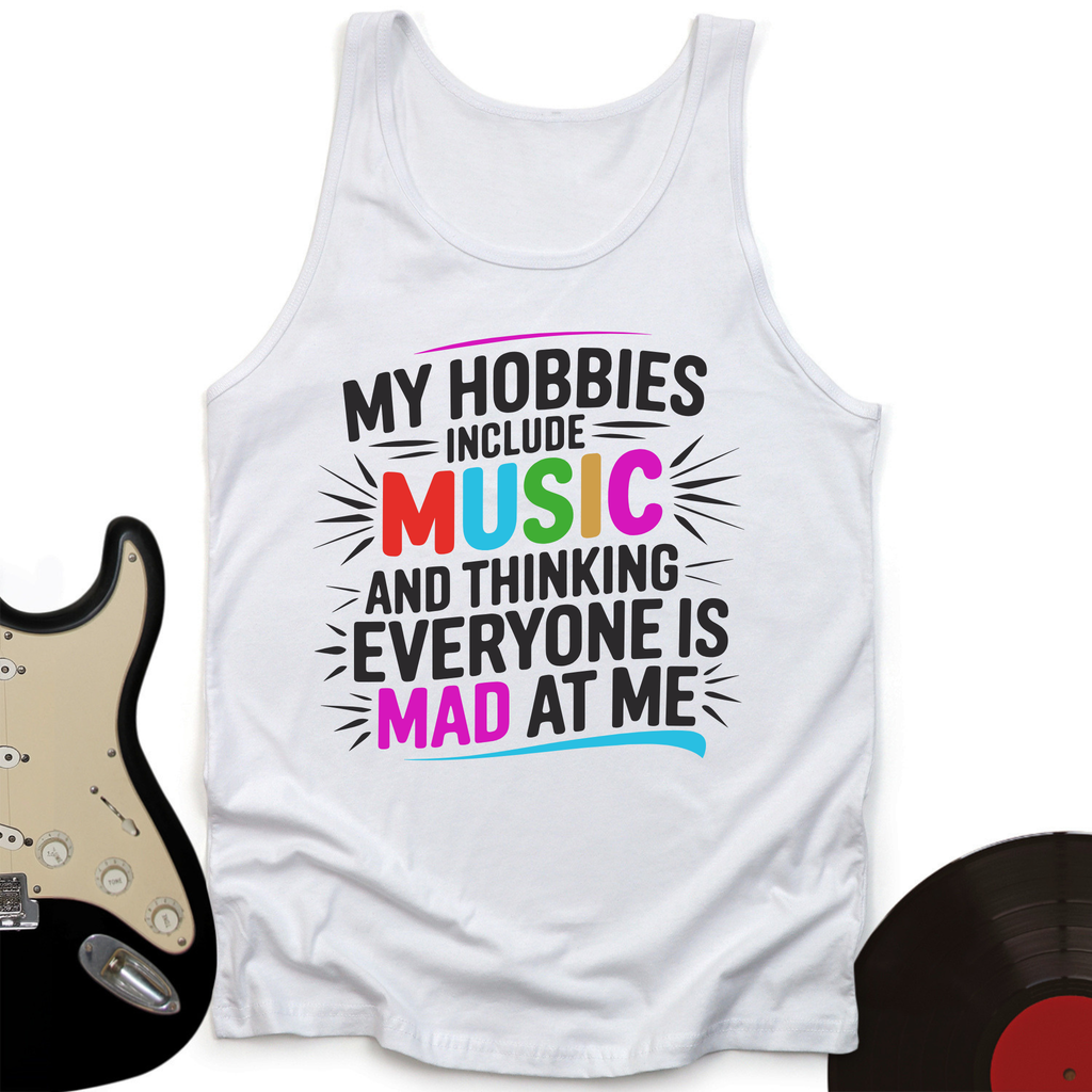 My Hobbies Include Music Tank Top