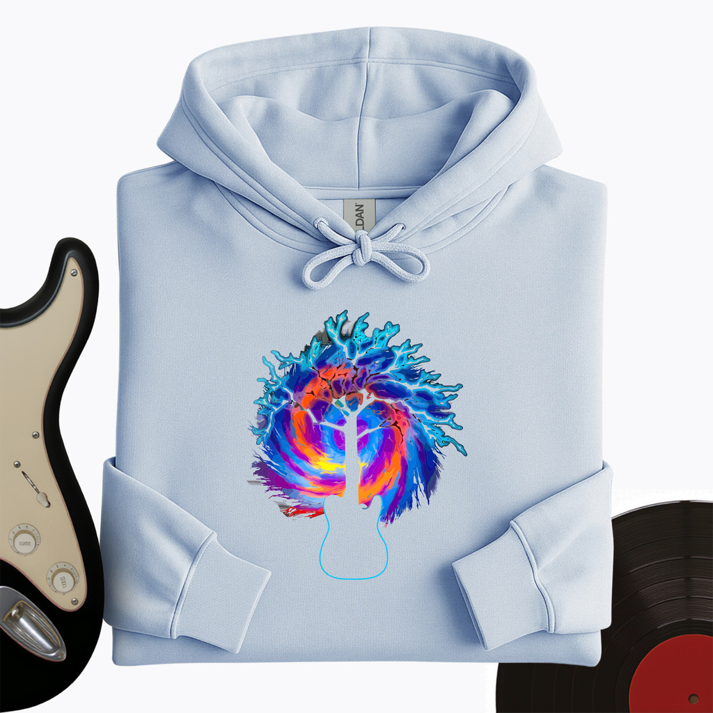 Psychedelic Tree Guitar Hoodie product image 9