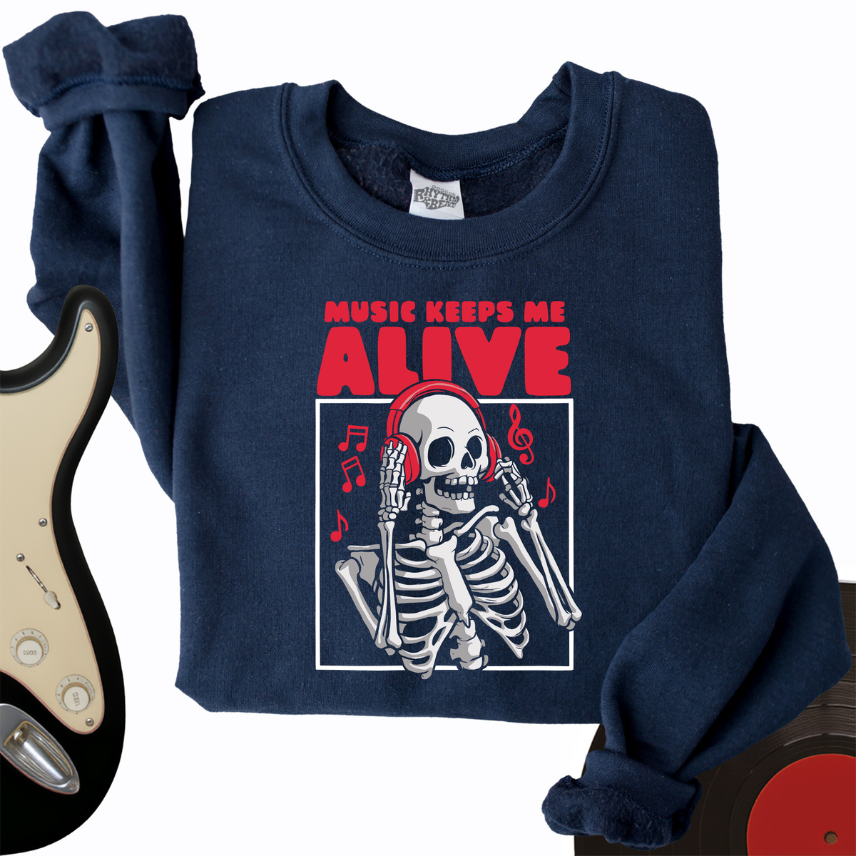 Music Keeps Me Alive Crewneck product image 2