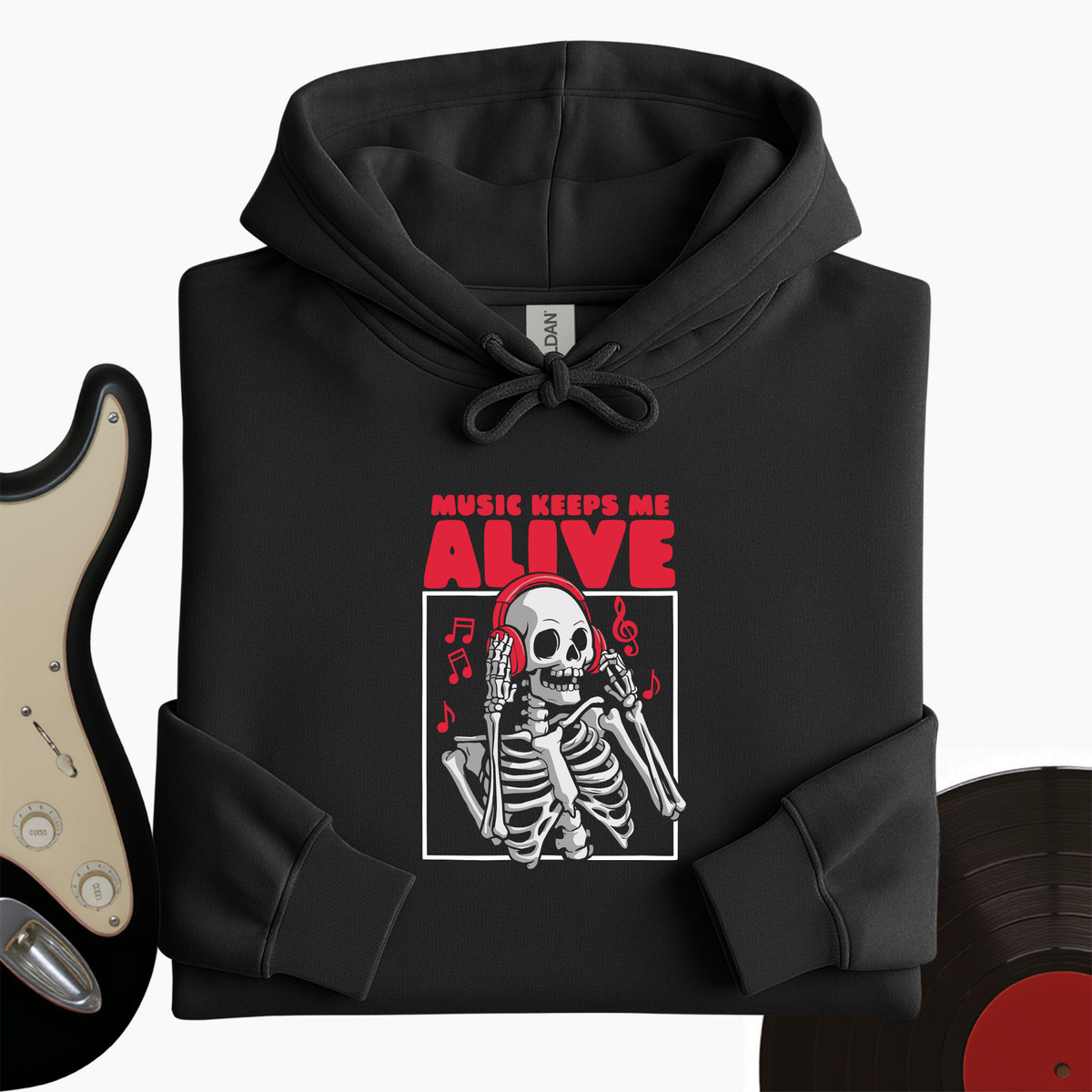 Music Keeps Me Alive Hoodie product image 5