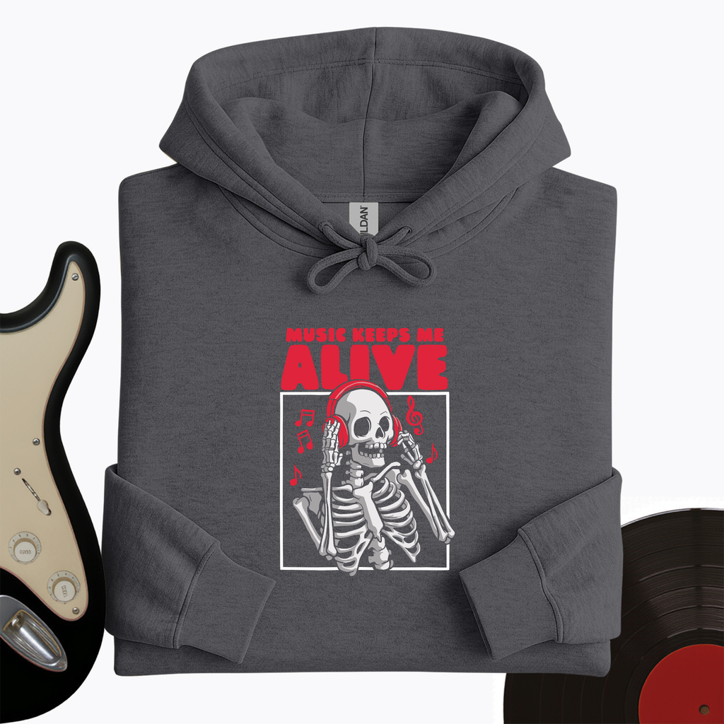Music Keeps Me Alive Hoodie product image 2