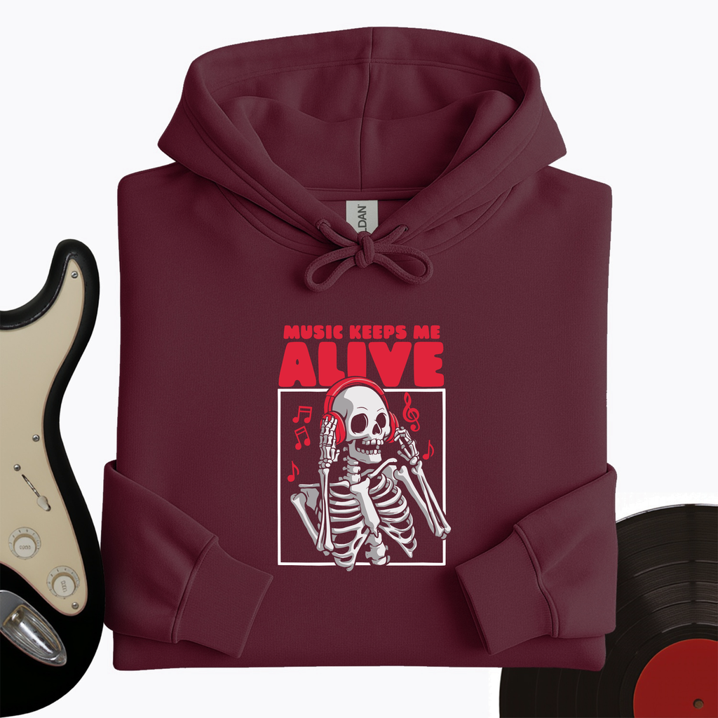 Music Keeps Me Alive Hoodie product image 3